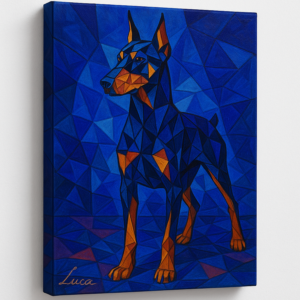 Custom Pet Portrait – Cubism Style Portrait