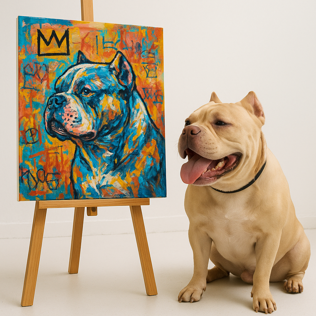 Custom Pet Portrait – Graffiti Abstract Style Portrait