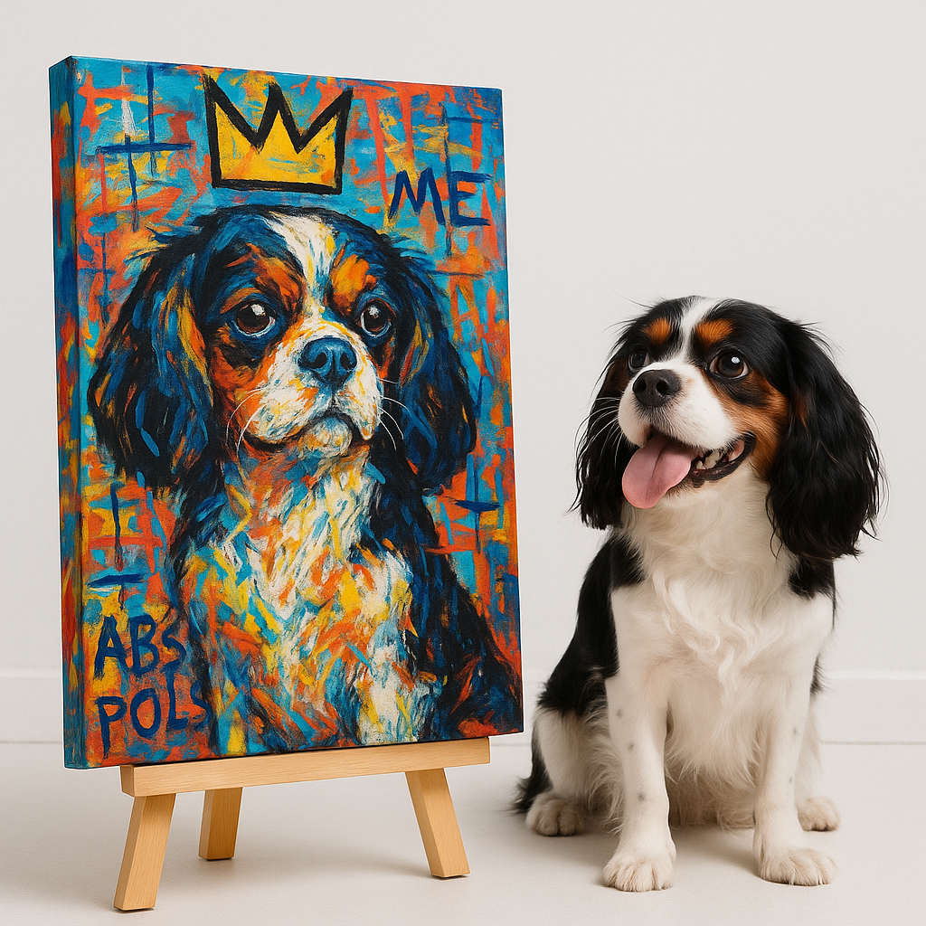 Custom Pet Portrait – Graffiti Abstract Style Portrait