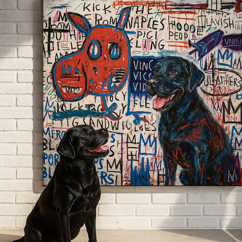 Porträt im Fauvismus-Stil