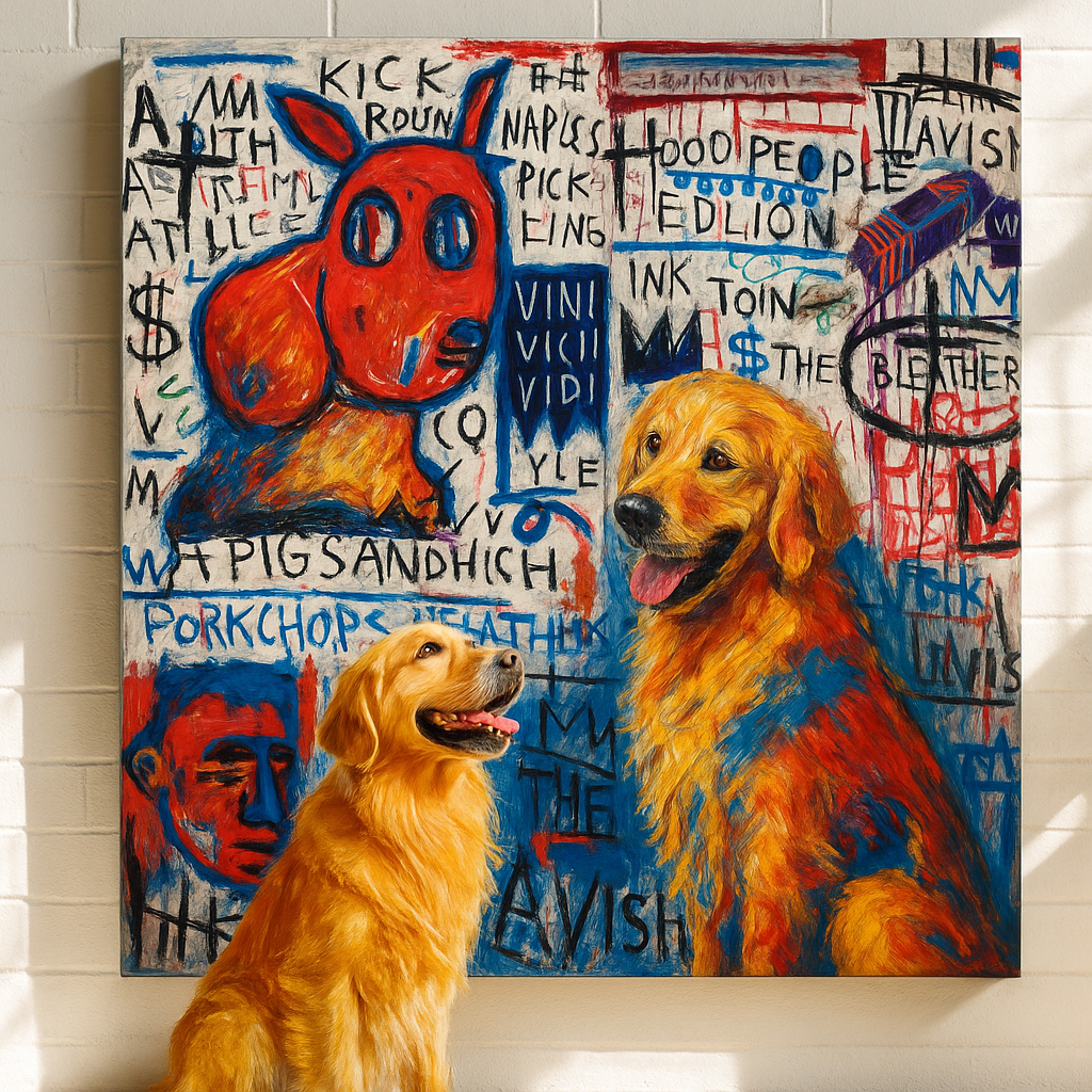 Porträt im Fauvismus-Stil