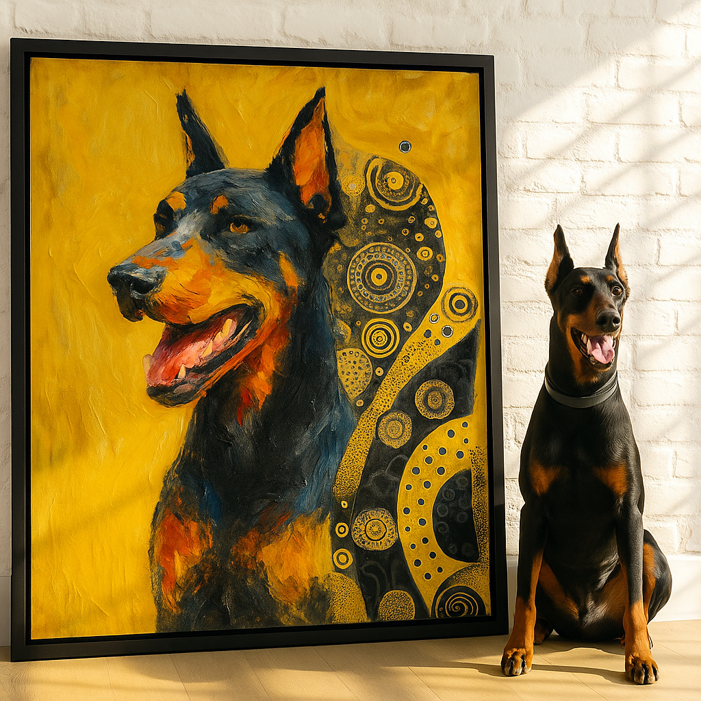 Porträt im Fauvismus-Stil