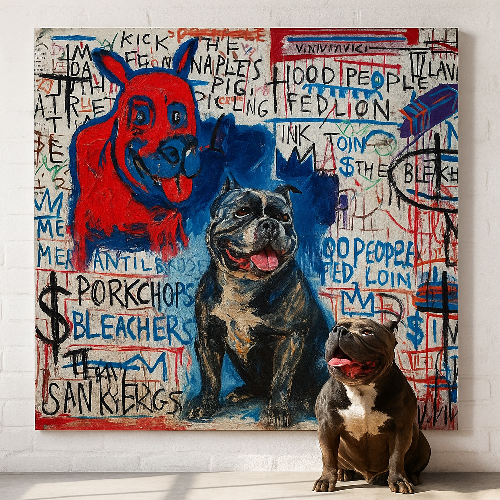 Porträt im Fauvismus-Stil