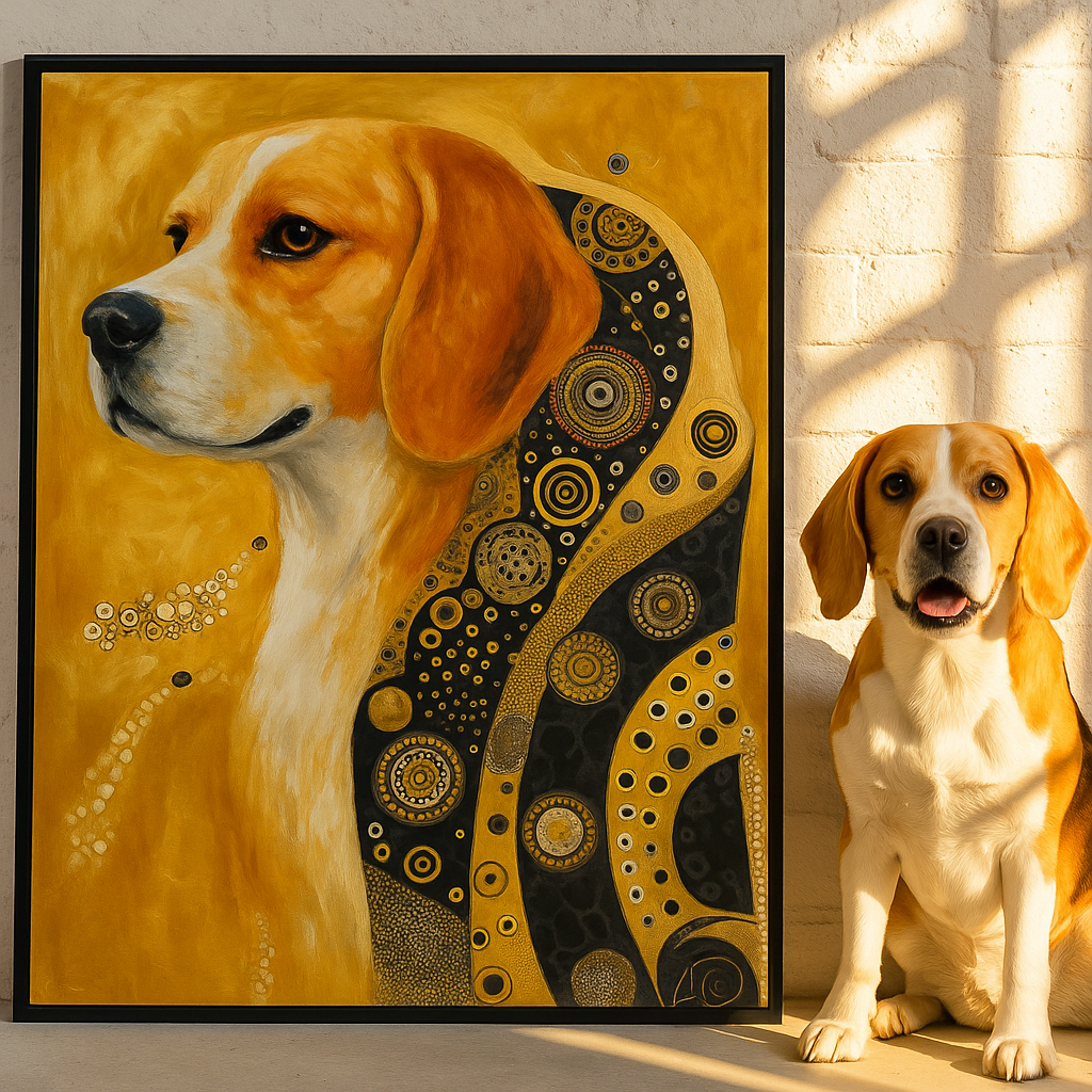 Porträt im Fauvismus-Stil