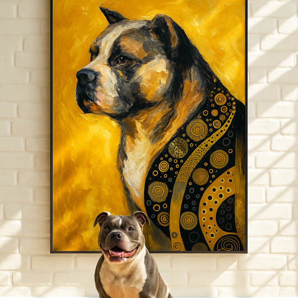 Porträt im Fauvismus-Stil