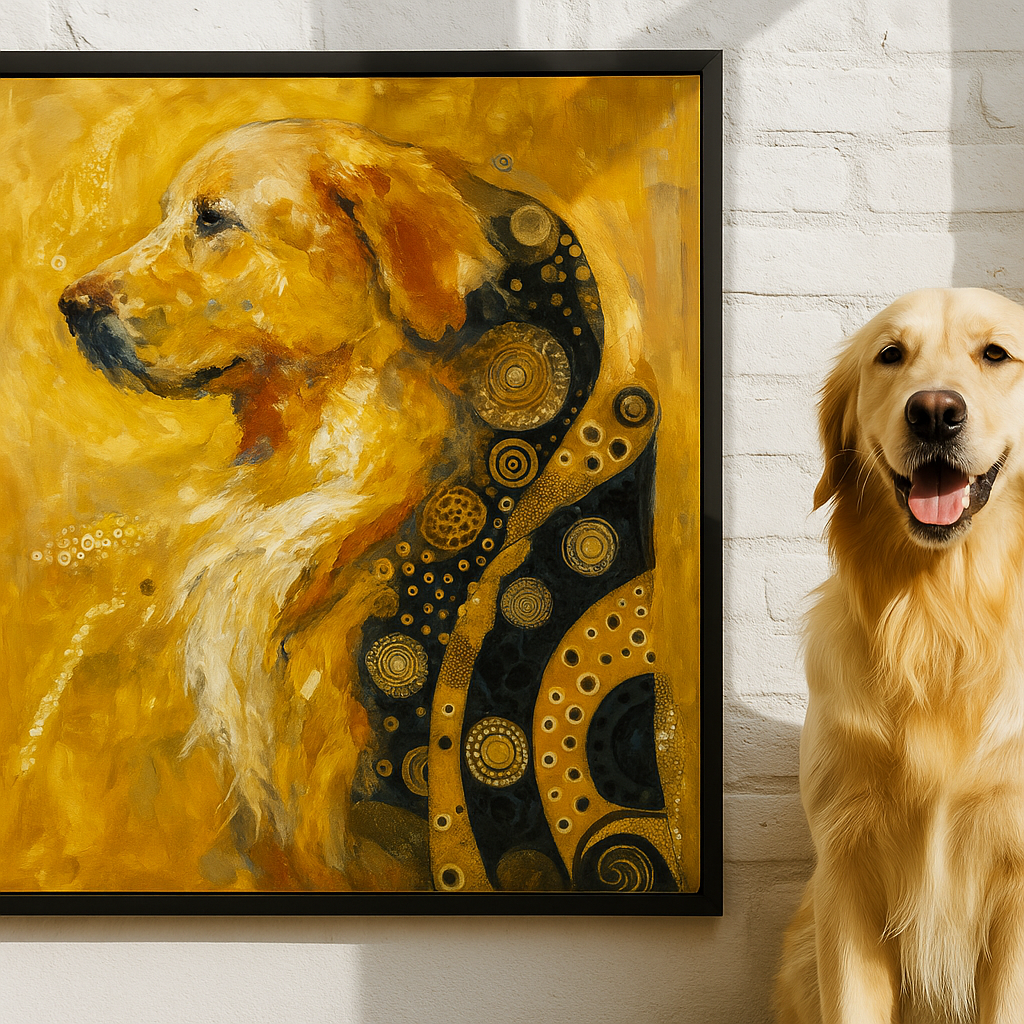 Porträt im Fauvismus-Stil