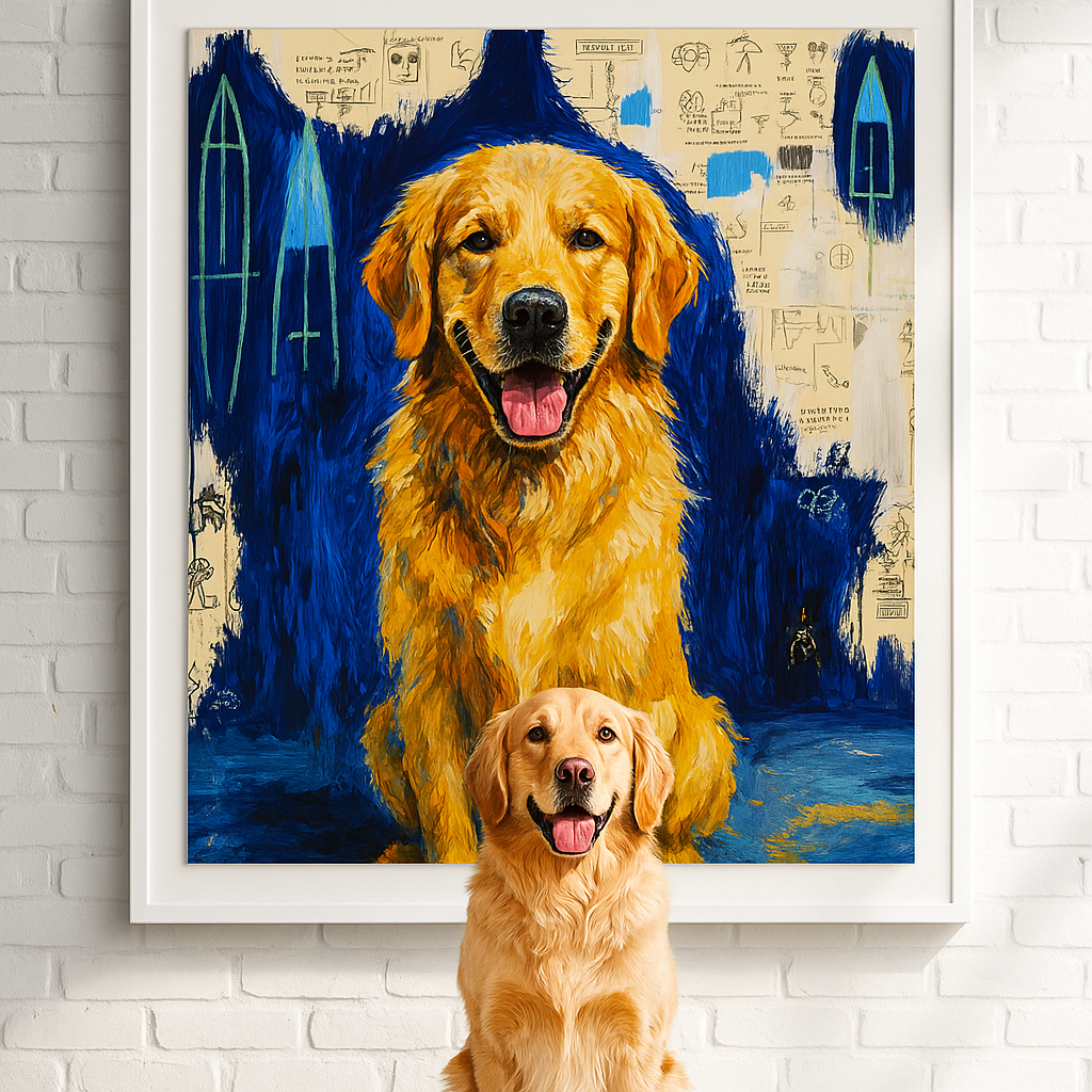 Porträt im Fauvismus-Stil