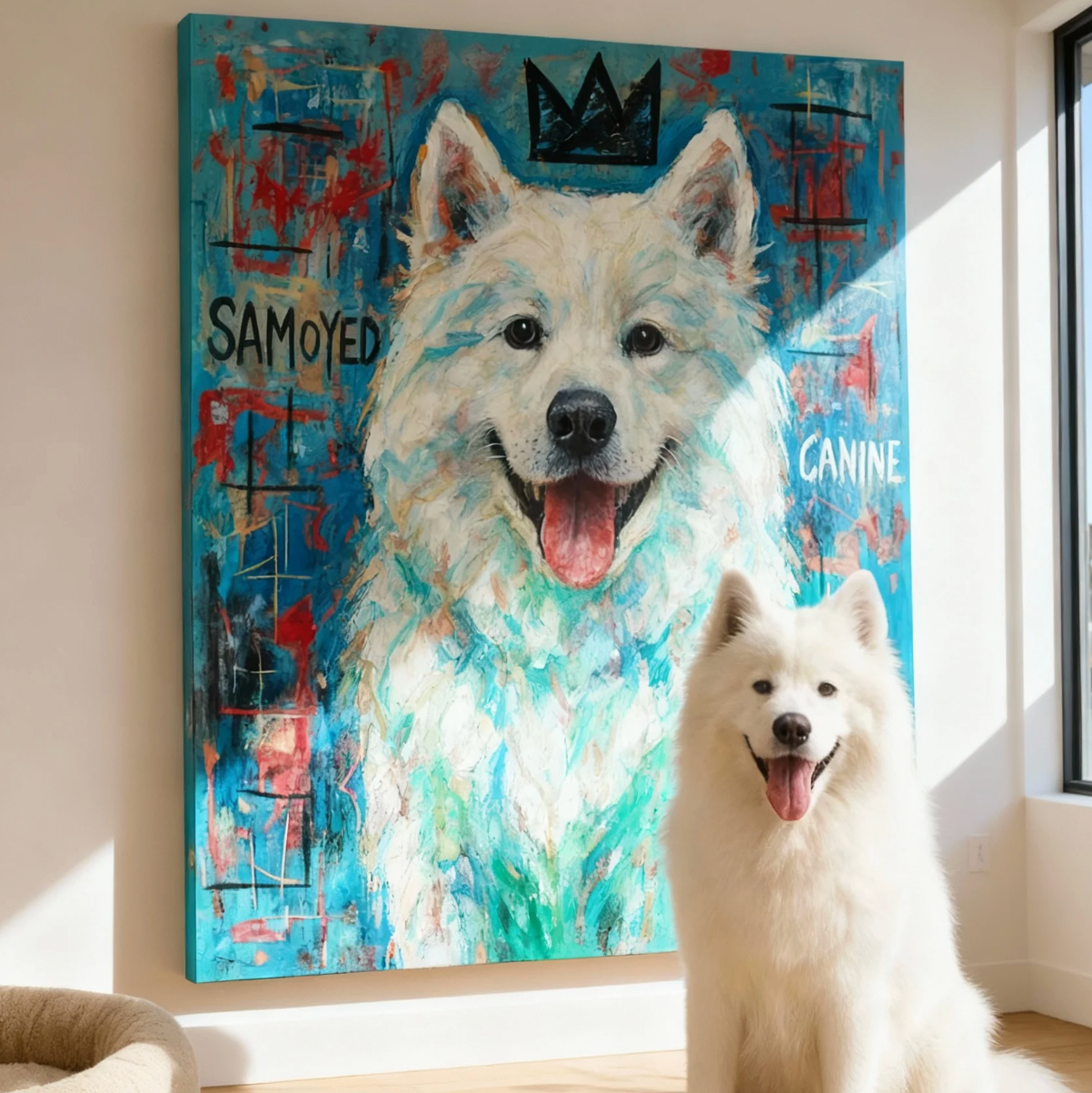 Custom Pet Portrait – Graffiti Abstract Style Portrait