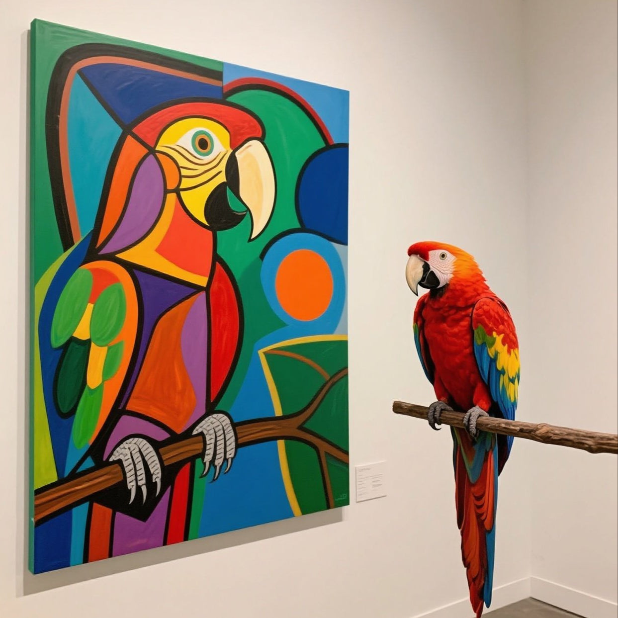 Custom Pet Portrait – Spanish Abstract Style Portrait