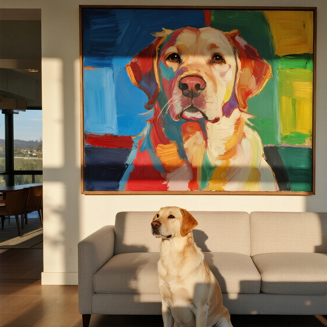 Custom Pet Portrait – Fauvism Style Portrait