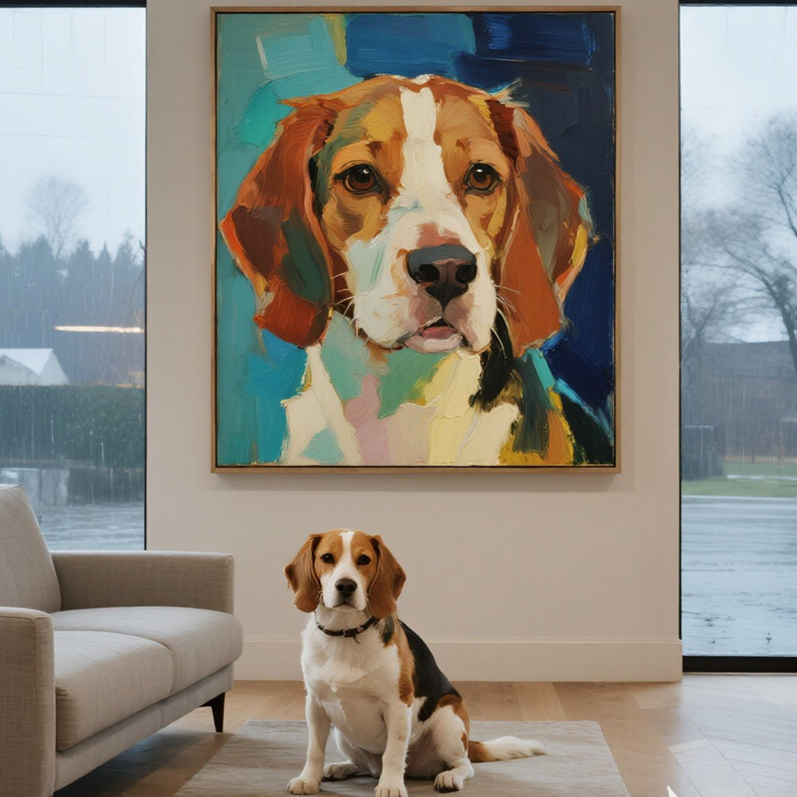 Custom Pet Portrait – Fauvism Style Portrait